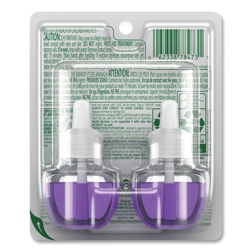 Air Wick Scented Oil Refill, Lavender And Chamomile, 0.67 Oz, 2/Pack
