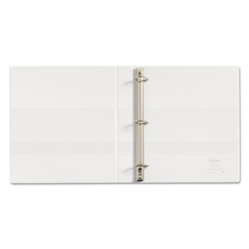 Avery Heavy-Duty Non Stick View Binder With Durahinge And Slant Rings, 3 Rings, 1" Capacity, 11 X 8.5, White,