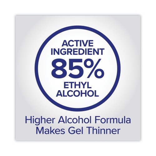 Purell Prime Defense Advanced 85% Alcohol Gel Hand Sanitizer, 12 Oz Pump Bottle, Clean Scent