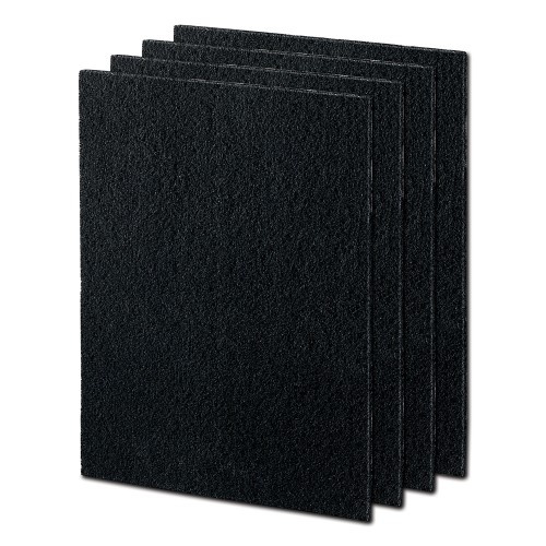 Carbon Filter For Fellowes 290 Air Purifiers, 12 7/16 X 16 1/8, 4/Pack