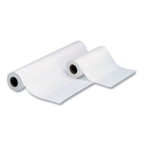 Tidi Choice Headrest Paper Roll, Smooth-Finish, 8.5" X 225 Ft, White, 12/Carton