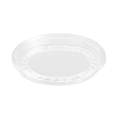 Dart Bare Eco-Forward Rpet Deli Container Lids, 8Oz, Clear, 50/Pack, 10 Packs/Carton