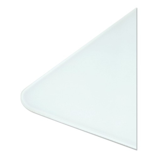 U Brands Cubicle Glass Dry Erase Board, 12 X 12, White Surface