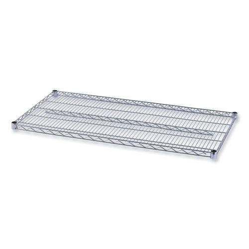 Alera Industrial Wire Shelving Extra Wire Shelves, 48W X 24D, Silver, 2 Shelves/Carton