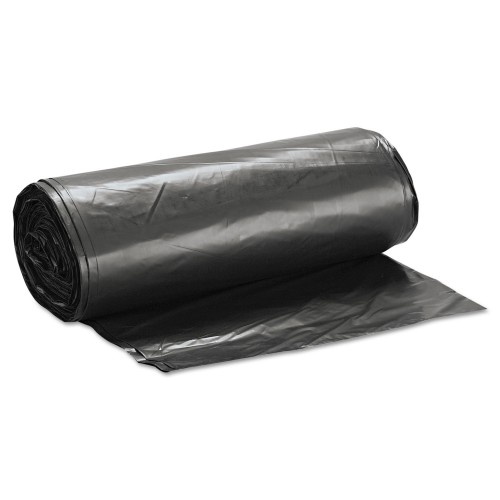 Earthsense Linear Low Density Recycled Can Liners, 60 gal, 1.65 mil, 38 x 58, Black, 100/Carton