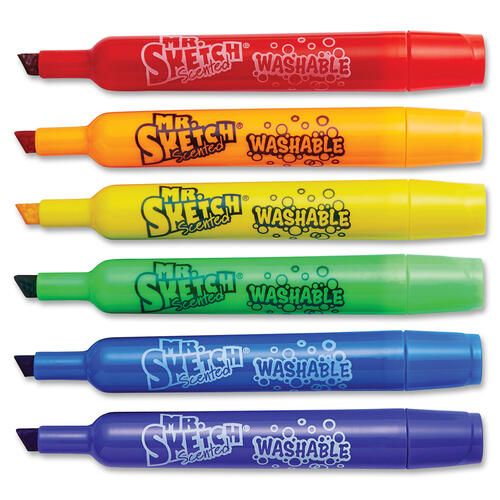 Mr. Sketch 6-Count Scented Markers