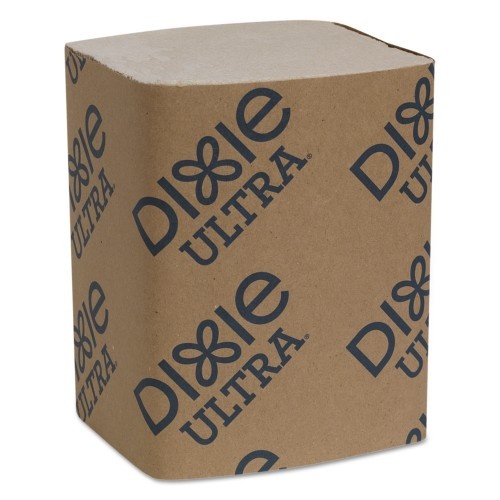 Dixie Ultra Interfold Napkin Refills 2-Ply, 6 1/2" X 9 7/8", Brown, 6000/Carton