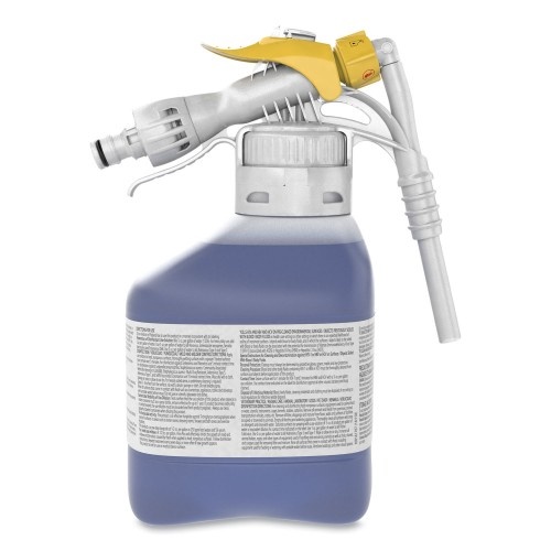 Diversey Virex Plus One-Step Disinfectant Cleaner And Deodorant, 1.5 L Closed-Loop Plastic Bottle, 2/Carton