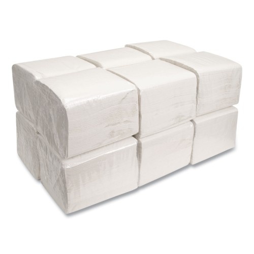 Morcon Paper Morsoft Dinner Napkins, 1-Ply, 15 X 17, White, 250/Pack, 12 Packs/Carton