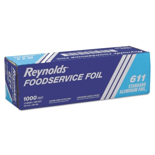 Reynolds Standard Aluminum Foil Roll, 12" X 1,000 Ft, Silver
