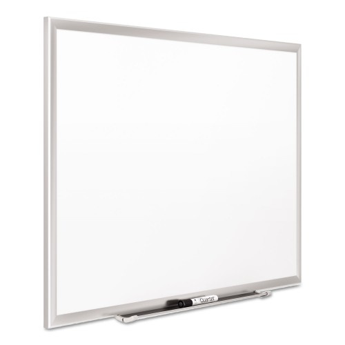 Quartet Classic Series Porcelain Magnetic Dry Erase Board, 48 X 36, White Surface, Silver Aluminum Frame