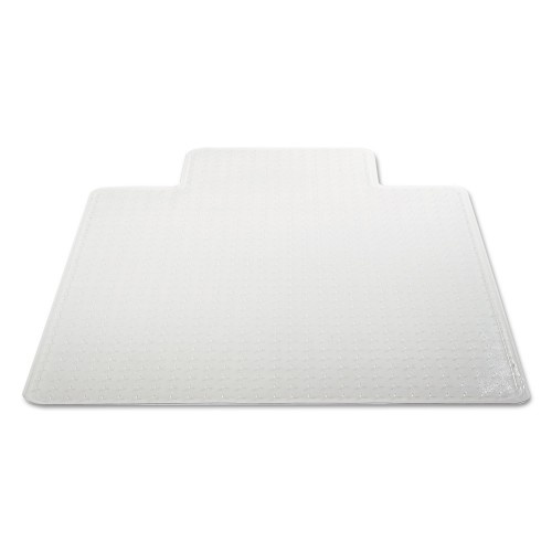 Alera Moderate Use Studded Chair Mat For Low Pile Carpet, 36 X 48, Lipped, Clear