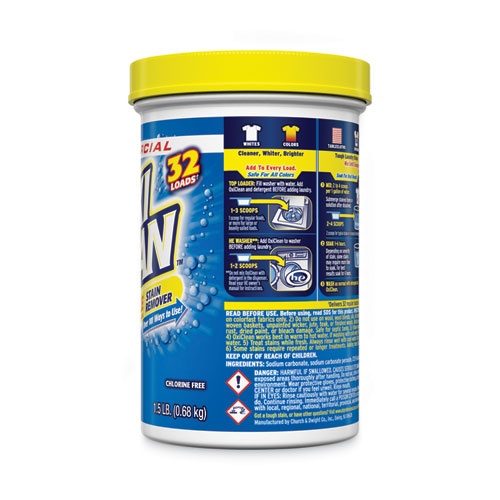 Oxiclean Versatile Stain Remover, Unscented, 1.5 Lb Box