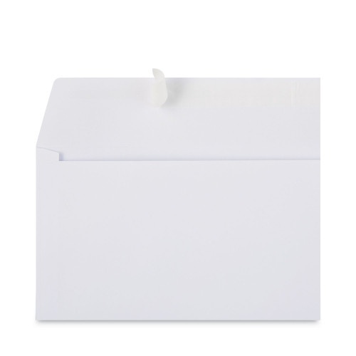 Universal Peel Seal Strip Business Envelope, #9, Square Flap, Self-Adhesive Closure, 3.88 X 8.88, White, 500/Box