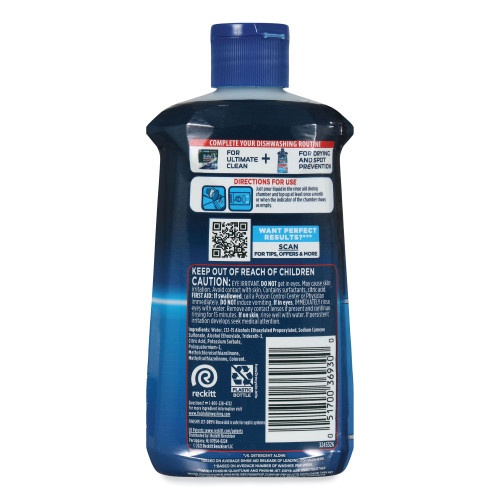 Finish Jet-Dry Rinse Agent, 8.45 Oz Bottle, 8/Carton