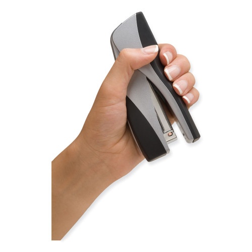 Swingline Optima Grip Compact Stapler, 25-Sheet Capacity, Silver