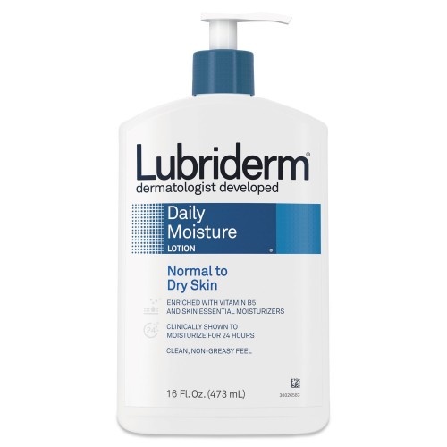 Lubriderm Skin Therapy Hand And Body Lotion, 16 Oz Pump Bottle, 12/Carton