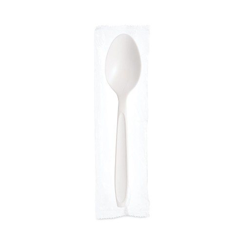 Dart Reliance Medium Heavy Weight Cutlery, Teaspoon, White, 1000/Carton