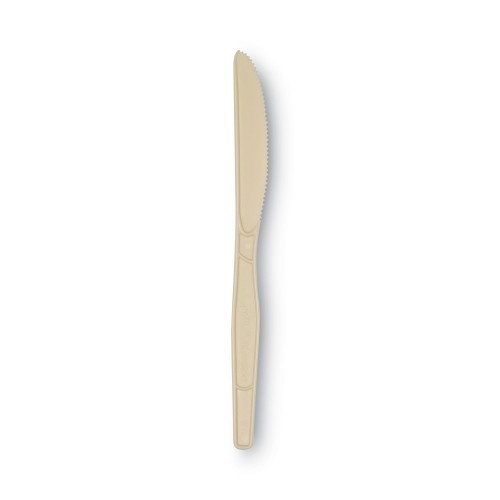 Dixie Smartstock Plastic Cutlery Refill, Knives, 7", Series-O Mediumweight Bio-Blend Beige, 40/Pack, 24 Packs/Carton