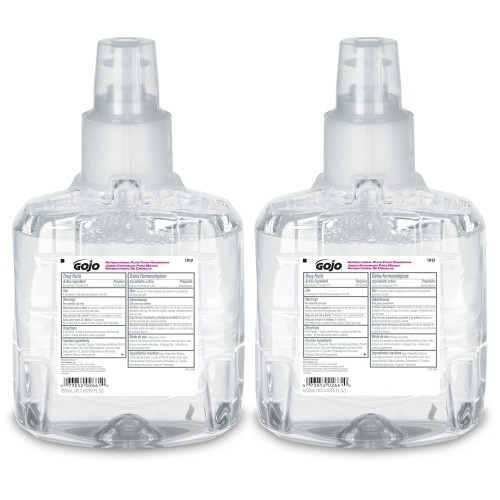 Gojo Antibacterial Foam Hand Wash Refill, For Ltx-12 Dispenser, Plum Scent, 1,200 Ml Refill, 2/Carton