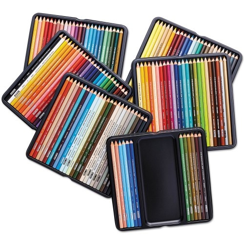 Prismacolor Premier Colored Pencil, 0.7 Mm, 2B (#1), Assorted Lead/Barrel Colors, 132/Pack