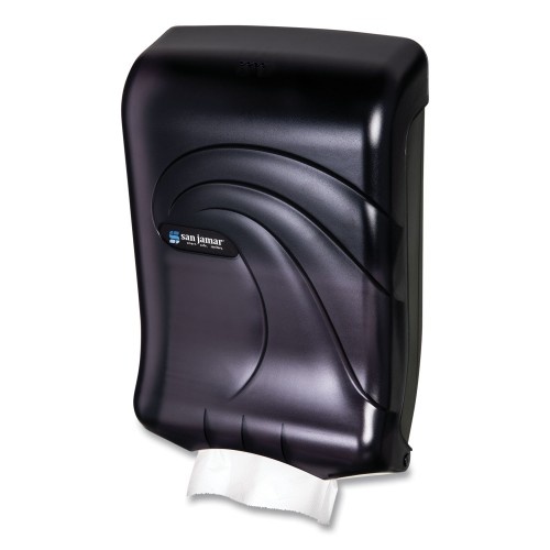 San Jamar Smart System with IQ Black Pearl Sensor Towel Dispenser