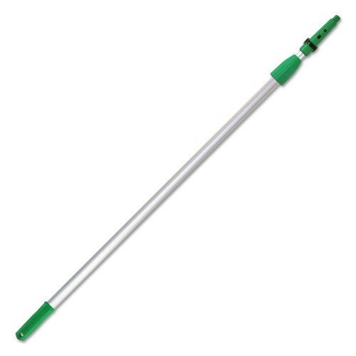 Unger Opti-Loc Extension Pole - 13 Ft, Two Sections, Green/Silver