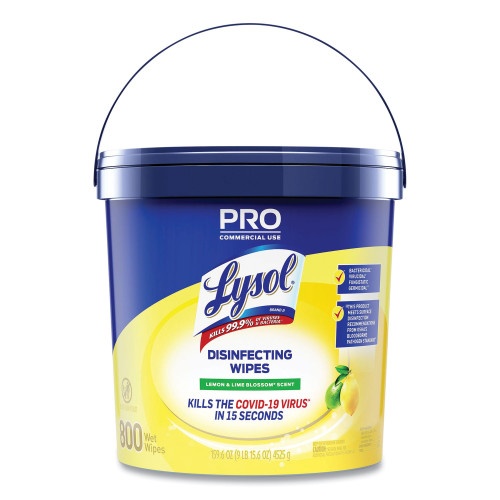 Lysol Disinfecting Wipe Bucket with Wipes