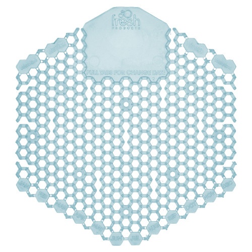 Fresh Products Wave 3D Urinal Deodorizer Screen, Ocean Mist Scent, Blue