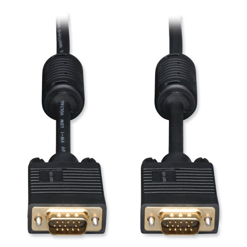 Tripp Lite VGA Coaxial High-Resolution Monitor Cable - 6 Ft, Black