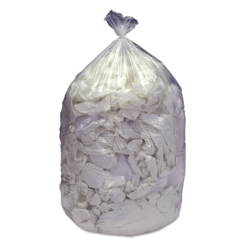 Abilityone 810501 Skilcraft Low Density Trash Can Liners, 16 Gal, 0.35 Mil, 24" X 32", Clear, 500/Box