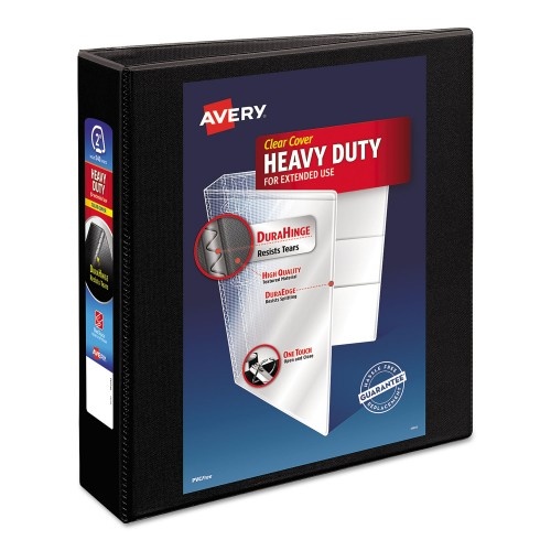 Avery Heavy-Duty Non Stick View Binder with DuraHinge and Slant Rings