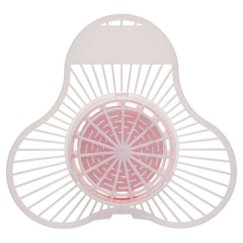 Fresh Products Para Urinal Screen w/ Deodorizer Block, Cherry Scent, 4 oz, Dozen