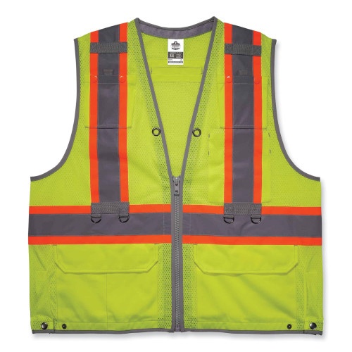 Ergodyne Glowear 8231TV Class 2 Hi-Vis Tool Tethering Safety Vest