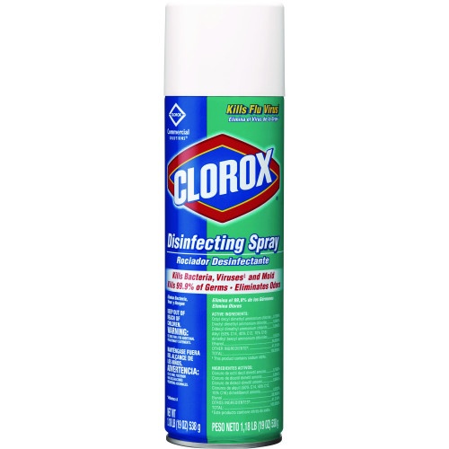 Clorox Disinfecting Spray, Fresh, 19 Oz Aerosol Spray