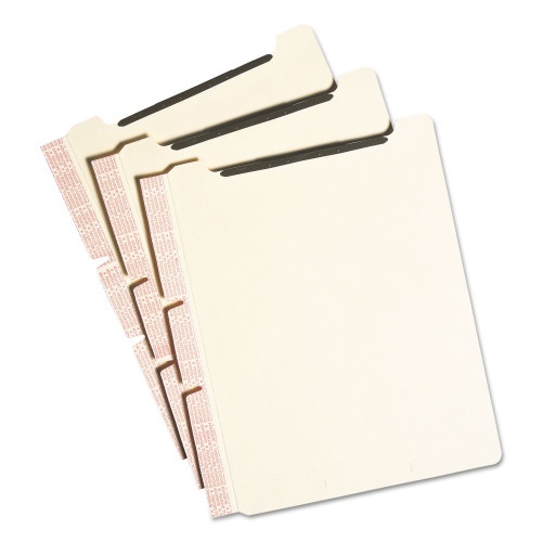 Smead Self-Adhesive Folder Dividers with Twin-Prong Fasteners