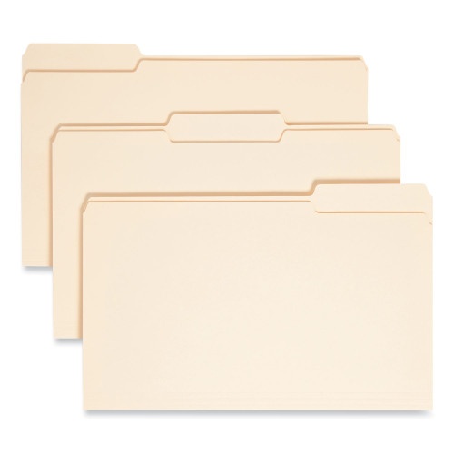 Smead Top Tab File Folders with Antimicrobial Product Protection