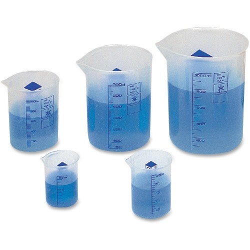 Learning Resources Graduated Plastic Beakers - 5 Piece Set