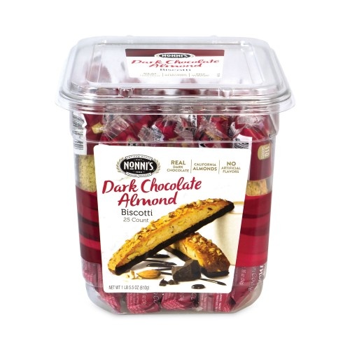 Nonni's Biscotti Dark Chocolate Almond