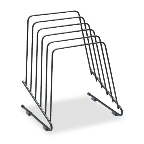 Fellowes Wire Step File II - 5 Sections, Letter to Legal Size Files, Black