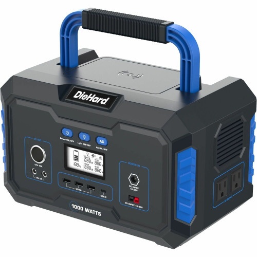 Buy Diehard 1000-Watt Lithium-Ion Portable Power Station/Solar Generator Online