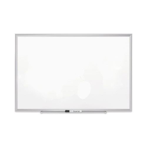 Quartet Classic Series Porcelain Magnetic Dry Erase Board, 48 X 36, White Surface, Silver Aluminum Frame