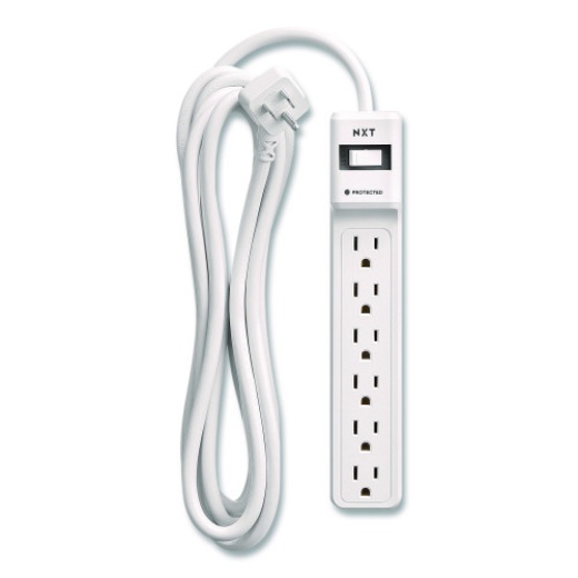 Belkin SurgePlus USB Wall Mount Charger, 6 AC Outlets/2 USB Ports, 900 J, White/Black