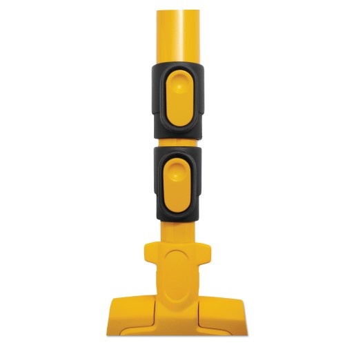 Rubbermaid Commercial Collapsible Spill Mop Handle, 22" to 47.5", Yellow, 12/Carton
