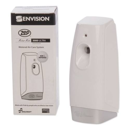 AbilityOne 451001 Skilcraft Zep Meter Mist 3000 Odor Control Dispenser