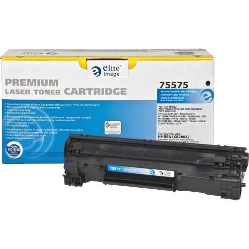 Elite Image Remanufactured Laser Toner Cartridge - Alternative for HP 85A - Black - 1 Each