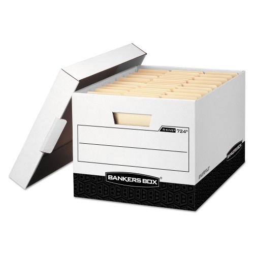 Bankers Box R-Kive Heavy-Duty Storage Boxes, Letter/Legal Files