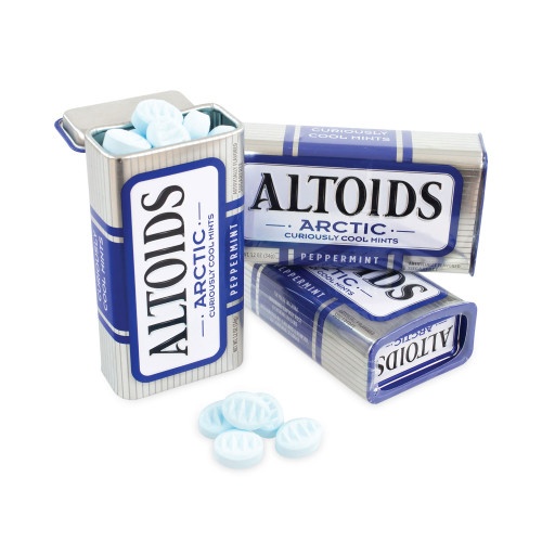 Altoids Arctic Peppermint Mints, 1.2 Oz, 8 Tins/Pack