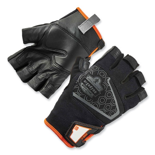 Ergodyne Proflex 860 Heavy Lifting Utility Gloves - Black, Large, Pair