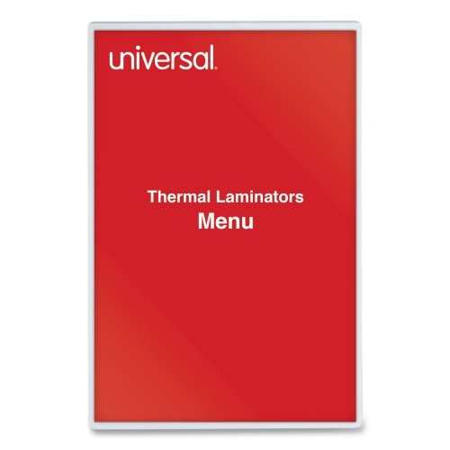 Universal Laminating Pouches, 3 Mil, 18 X 12, Gloss Clear, 25/Pack